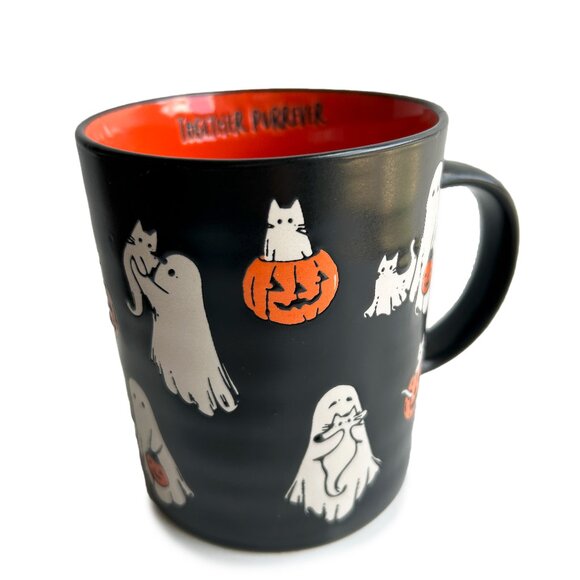 Ghost & Cat Mug by Prima Design *NWT* - Picture 1 of 5